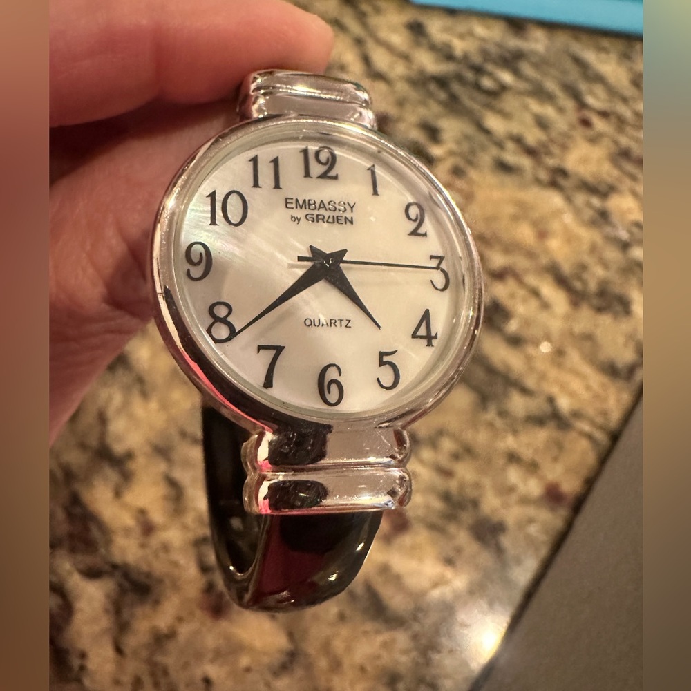Embassy by Gruen Bracelet Cuff Watch